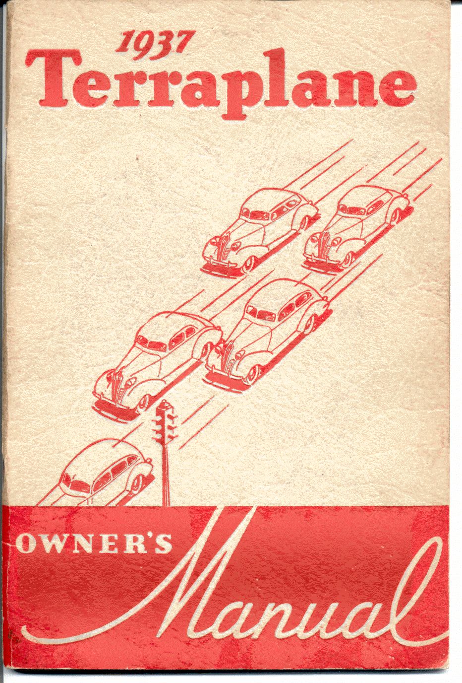1937 Hudson Terraplane Owners Manual